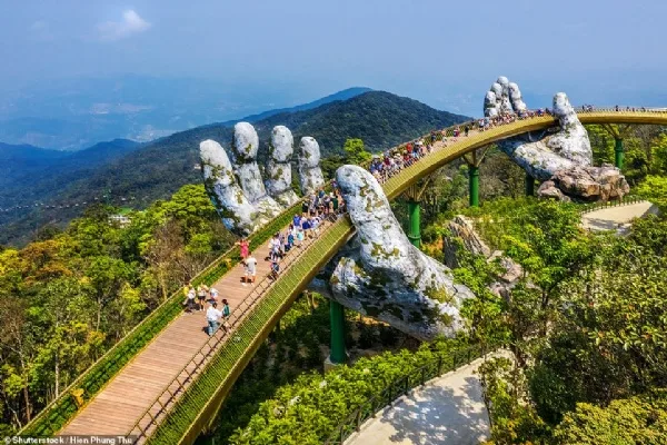 Golden Bridge in Đà Nẵng tops the list of fresh wonders of the world